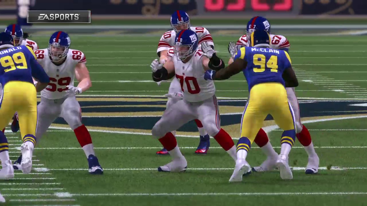 Madden 17 Rams Year 2 preseason wk 2 new stadium