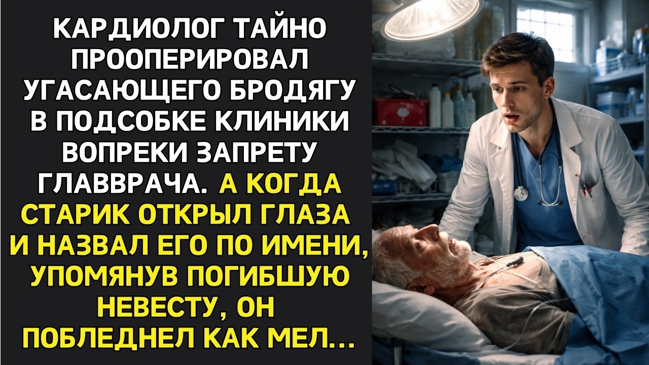 Операция в подсобке спасла бездомному жизнь. Но его первые слова заставили хирурга застыть