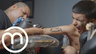 Vignette de la vidéo "Getting A Tattoo With Peysoh | Ft. $uede, Bravo The Bagchaser & Fenix Flexin"