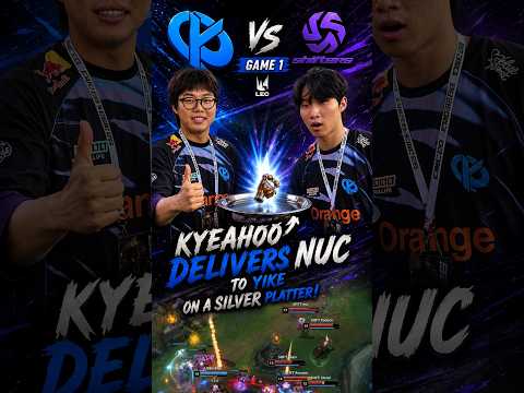 KYEAHOO DELIVERS NUC TO YIKE ON A SILVER PLATTER! (KC VS SHFT LEC) #leagueoflegends #shorts #gaming