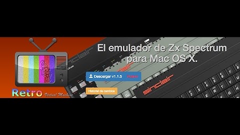 Retro Virtual Machine - El Emulador Definitivo de ZX Spectrum - Configuración