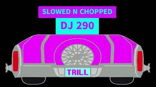 LIL KEKE - SWANGIN GLASS SLOWED N CHOPPED DJ 290