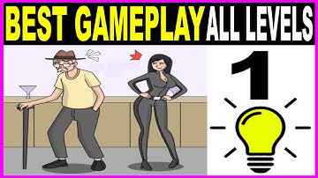 Eraser Draw tricky Puzzle Her - Puzzle Master Eraser Mode Best Gameplay Part 1 - All Levels 1 to 20