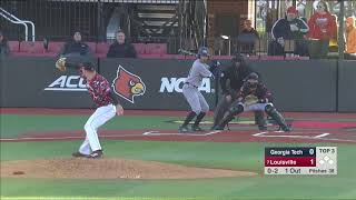 BB: Louisville 1, Georgia Tech 3 Highlights