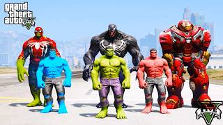 Hulk Brothers vs Thanos 😱 Who Wins? GTA 5 Mods Battle#gta #hulk #video