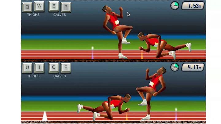 Mini-Adventures of Splatman and Bobbin: 2QWOP