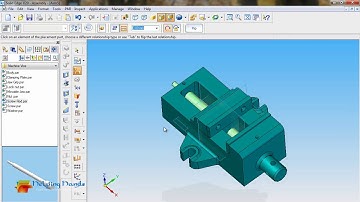 Machine Vice Assembly   Assembly   Solid Edge   HD Video