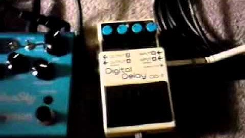 strymon bluesky+boss dd7 u2 effect tutorial