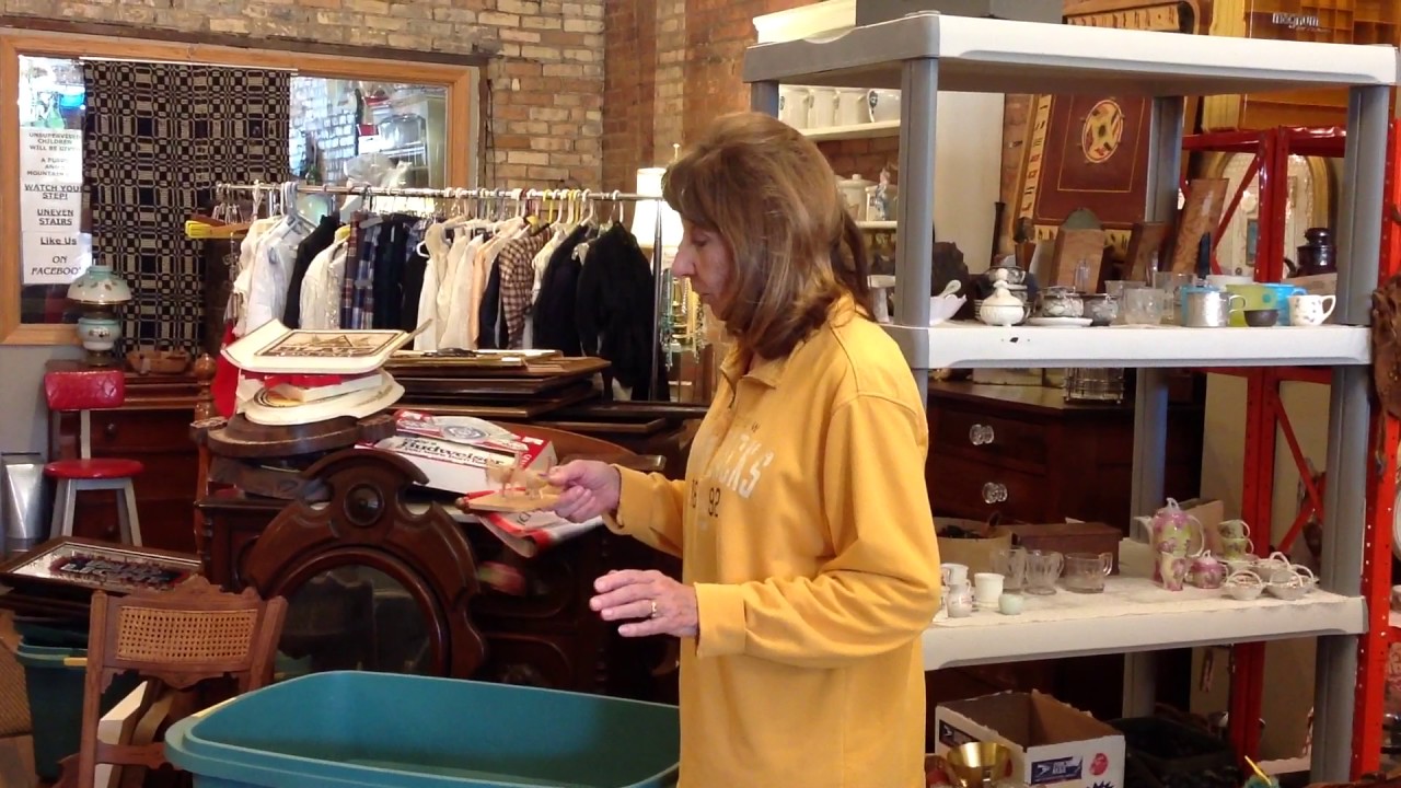 Unpacking at the Gallery, Wonder Women Estate Sales YouTube