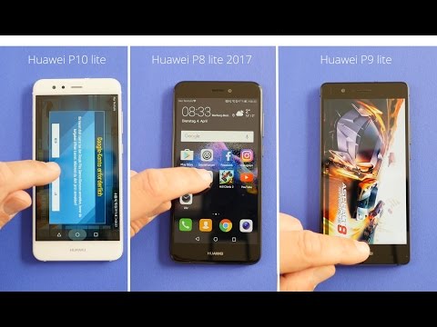 Benchmark: Huawei P10 lite vs. Huawei P8 lite 2017 vs. Huawei P9 lite - Performance Test