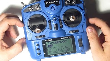 FrSky Taranis Stick Calibration Tutorial