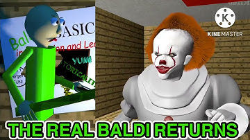 Thumbnail For PENNYWISE IT VS BALDI’S BASICS CHALLENGE 17 Part 2/2 Fanmade (The Real Baldi Returns)