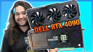 Dell Made an Impressive RTX 4090: Relatively Small, Large Flow-Through, & Good Cooling
