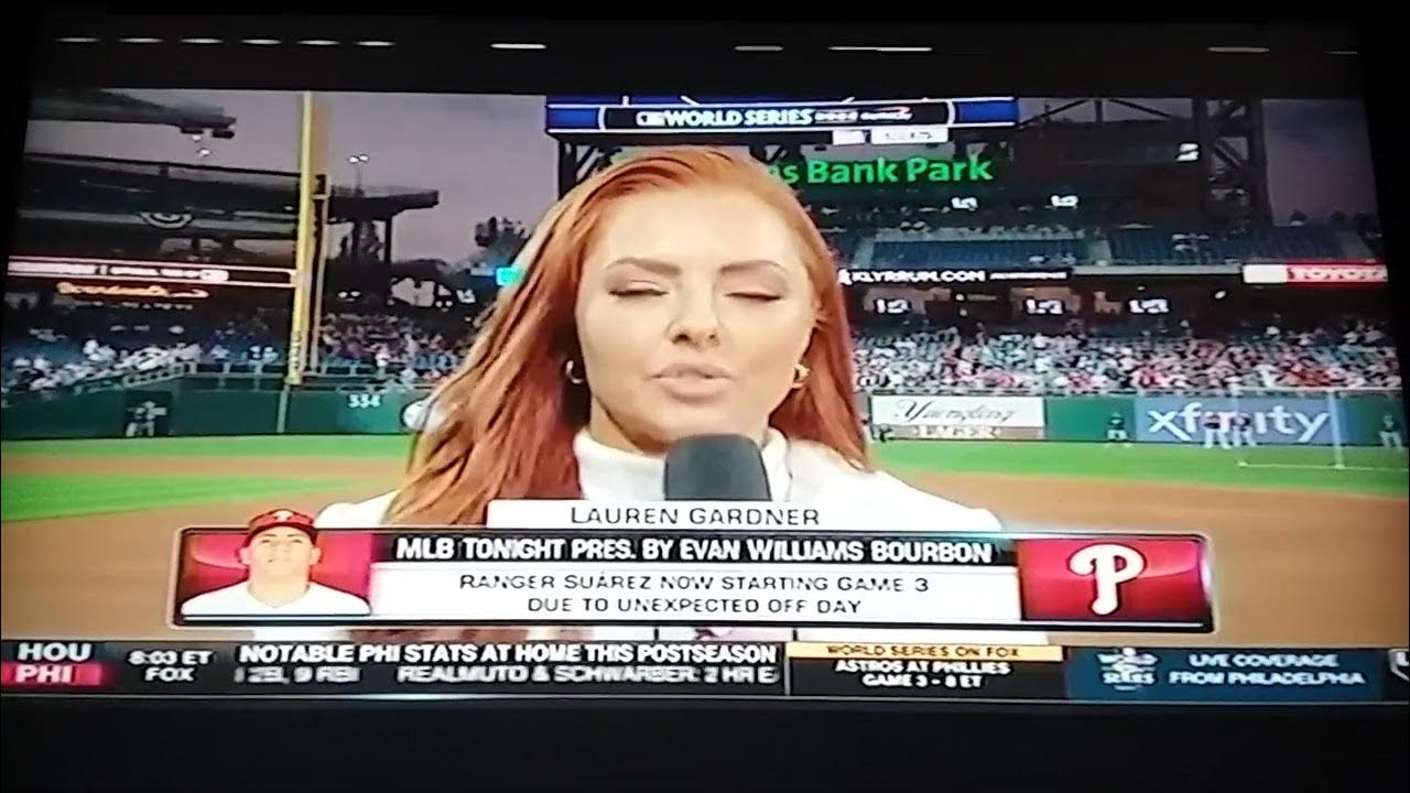 Lauren GardnerMLB Sportscaster YouTube
