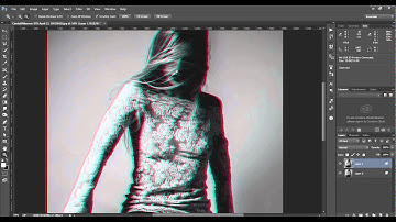 Simple 3D Stereoscopic Effect in Photoshop