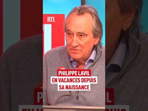 Philippe Lavil, en vacances depuis sa naissance