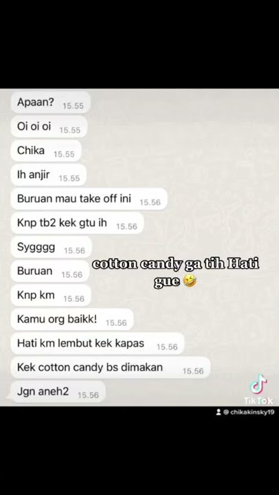 Yumi panik karna Chika..