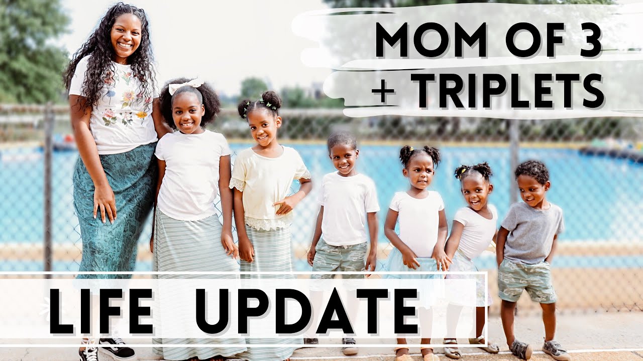 LIFE UPDATE Mom of 6 + Triplets YouTube