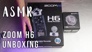 :  |  ZOOM H6  ASMR | ZOOM H6 Unboxing 