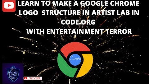 MAKE A GOOGLE CHROME LOGO IN CODE.ORG || ARTIST LAB