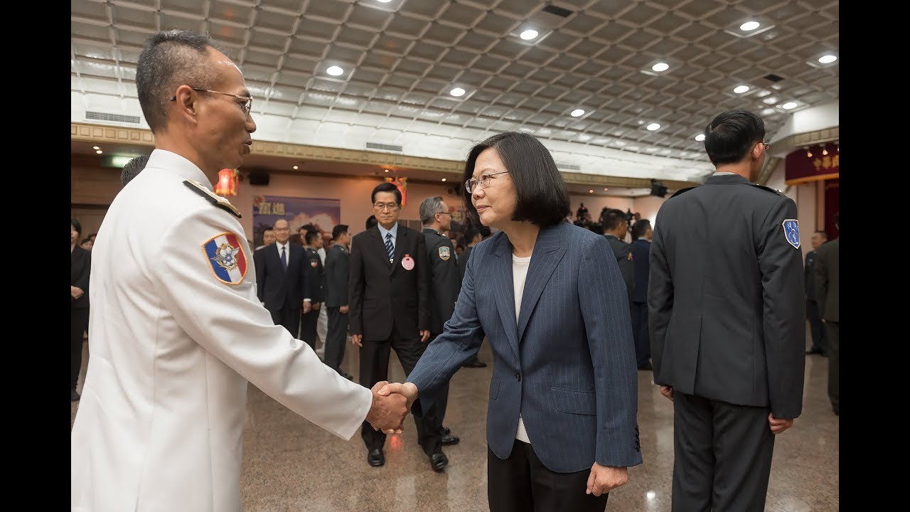 20180628 總統出席「107 年下半年陸海空軍將官晉任布達暨授階典禮」