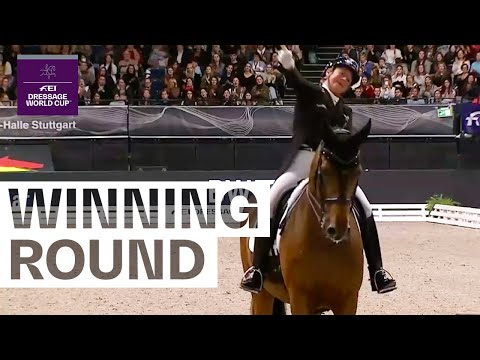 Standing ovations for Isabell Werth & the fabulous Emilio 👑 | FEI Dressage World Cup™ Stuttgart 2023