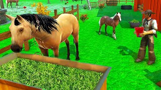 Best Horse Farm Game Mobile Wild Horse Games Survival Sim Android ios Gameplay screenshot 2