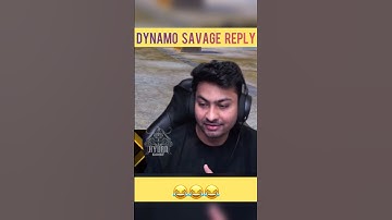 Dynamo Gaming savage Reply 😂🤣 #shorts | Hydra Gamer