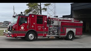 Tulsa Engine 27 Responding From Quarters