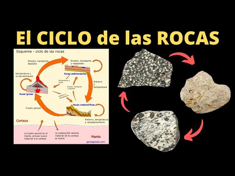 🤠 El CICLO de las ROCAS y sus Etapas - Geología ⚒ Explicación completa