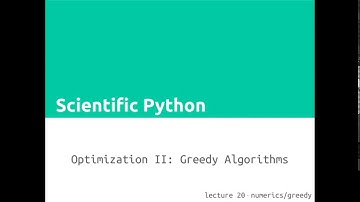 CS 101 lecture19 numerics/greedy, part 1