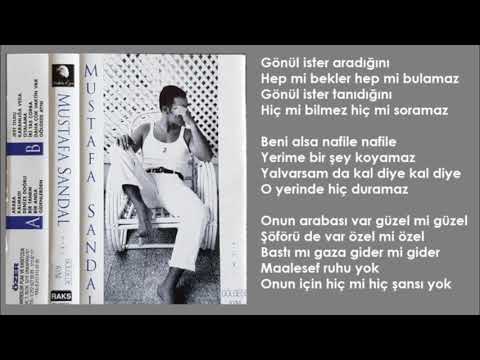 Mustafa Sandal - Araba (Orijinal Karaoke)