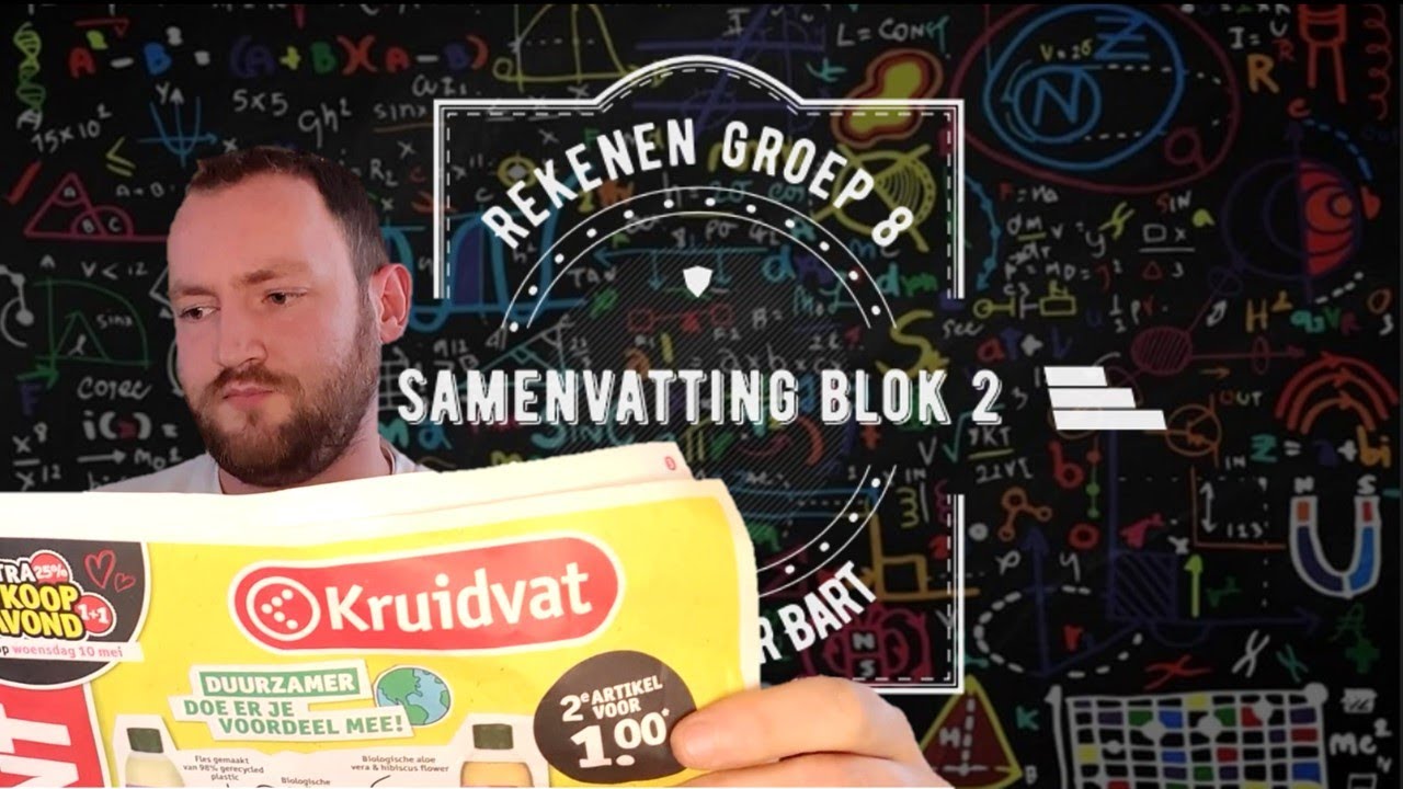 Wereld in Getallen Groep 8 - Klaar voor de toets? Blok 2 - YouTube