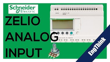 Zelio Smart Relay: How to Use an Analog Input with a Potentiometer #zelio #zelio #schneider #plc