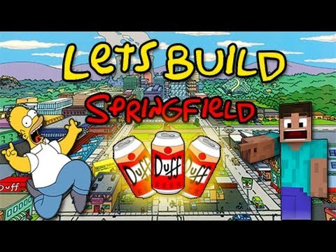 Lets build Springfield - episode 1 : The Simpsons House part 1 - YouTube