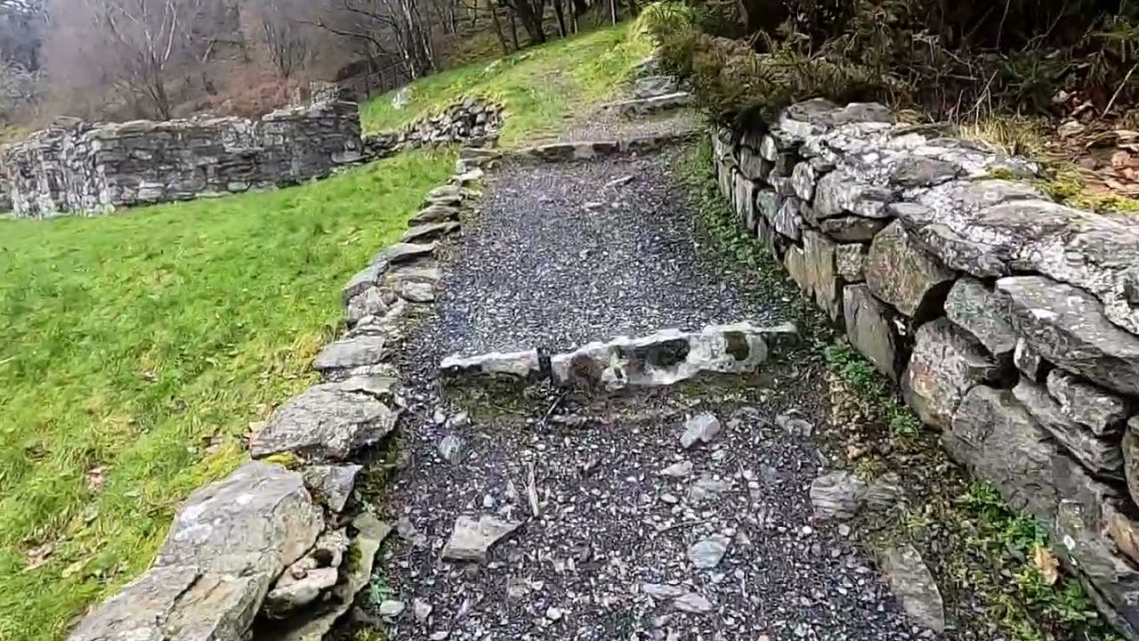 Bryntail Lead Mine Buildings