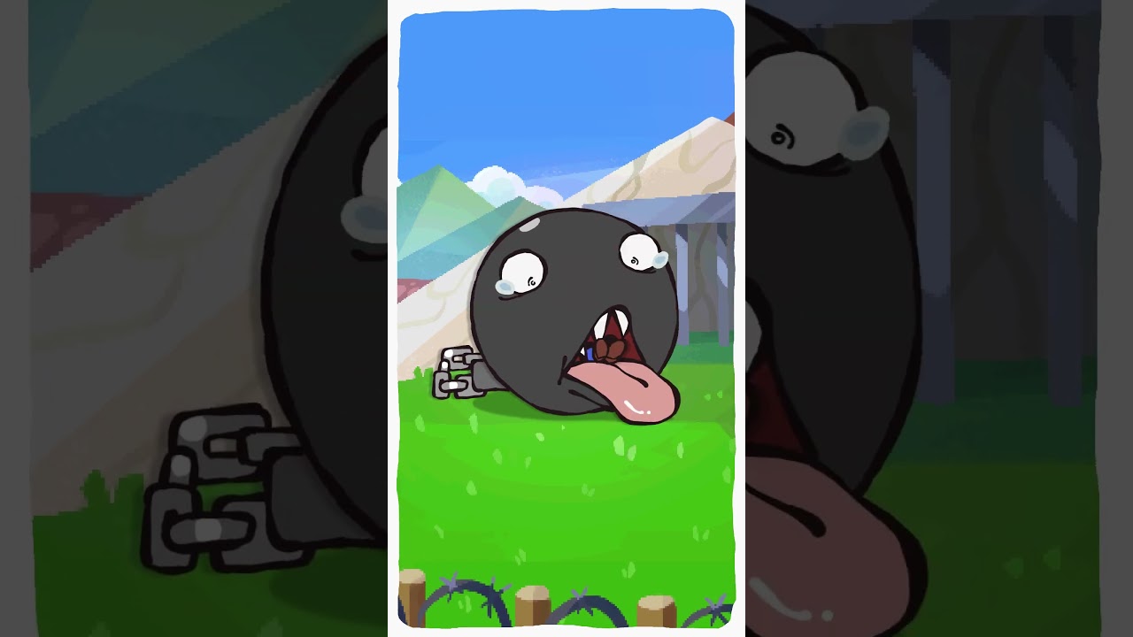 Chain Chomp eating Mario | Speedrun Mario 