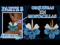 3/3 🌺ORQUIDEAS EN MOSTACILLA / ARETES / TUTORIAL / DIY / TÉCNICA PEYOTE DOBLE / BY Diego Duque