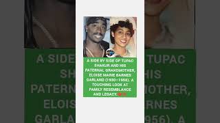 Tupac Shakur and His Grandmother❤️#shorts #Tupac #2Pac #FamilyLegacy #TupacShakur #HipHopLegend