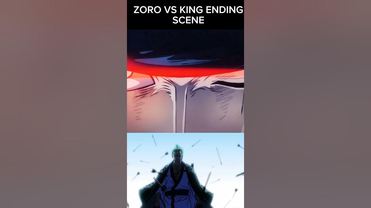 Zoro e King iniziano lo scontro finale