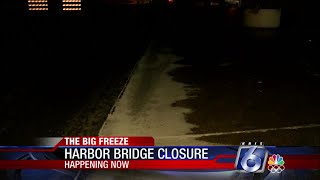 Harbor Bridge closed along with other Coastal Bend roads