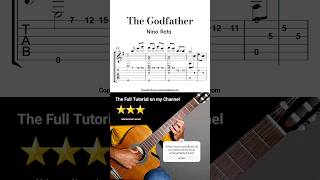 How To Play The Godfather Movie theme #classicalguitar #fingerstyle #thegodfather