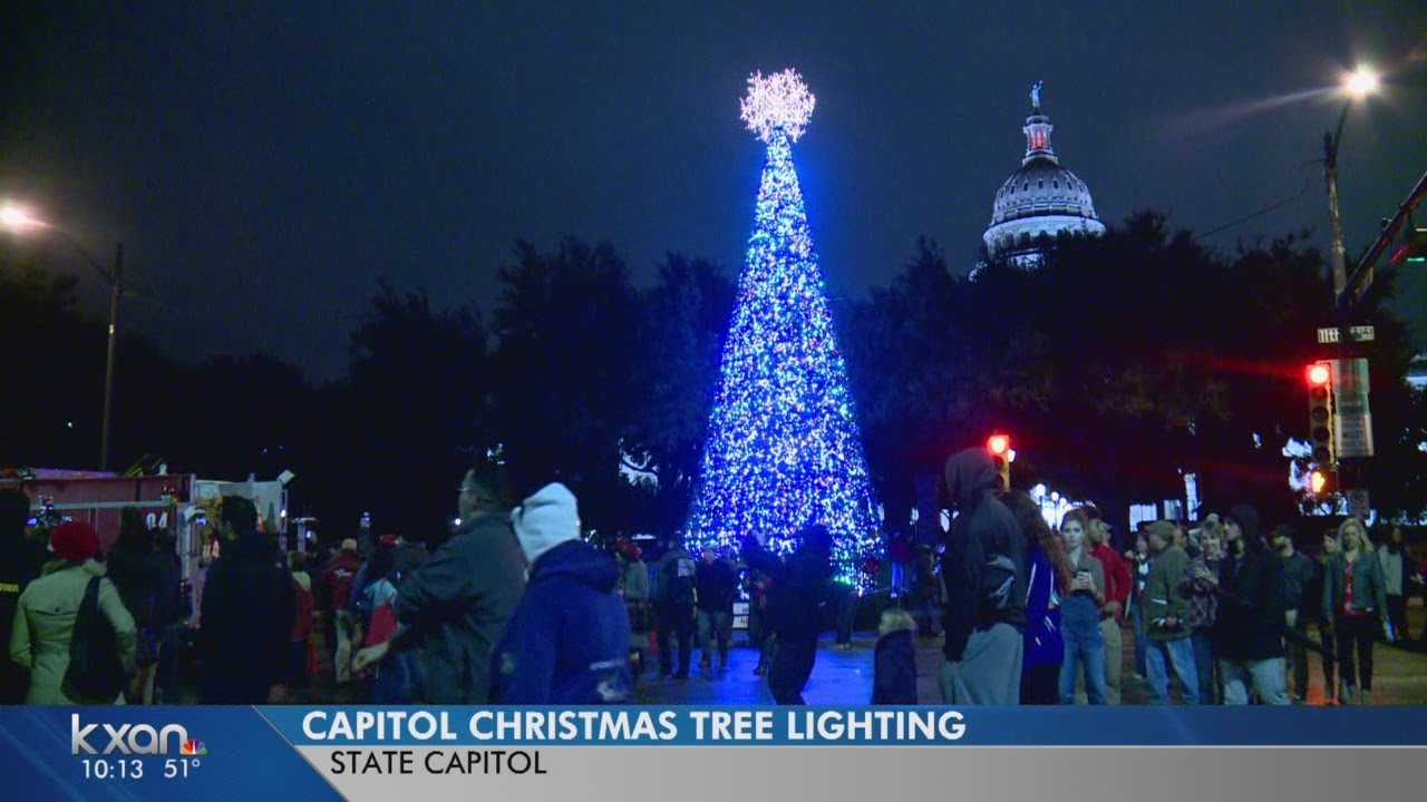 Capitol of Texas Christmas Tree Lighting YouTube