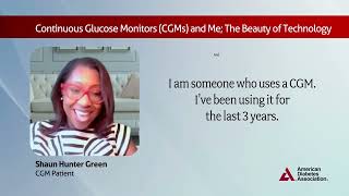 Continuous Glucose Monitors (CGMs) and Me; The Beauty of Technology