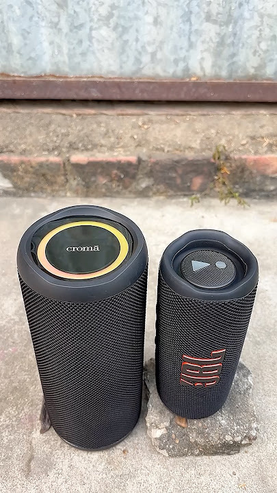 Croma and JBL Bluetooth speakers basstest
