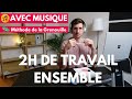 On tudie ensemble 2h avec musique  mthode de la grenouille 