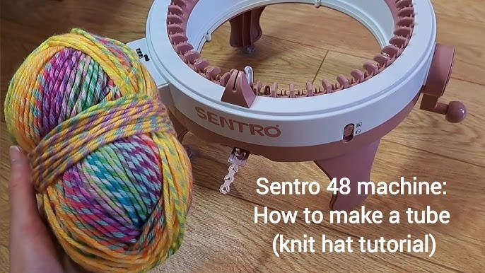 How to make a hat quickly using an Addi or Sentro Knitting Machine: Video  Tutorial - Kelsey Jane Designs