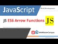 Javascript es6 arrow functions