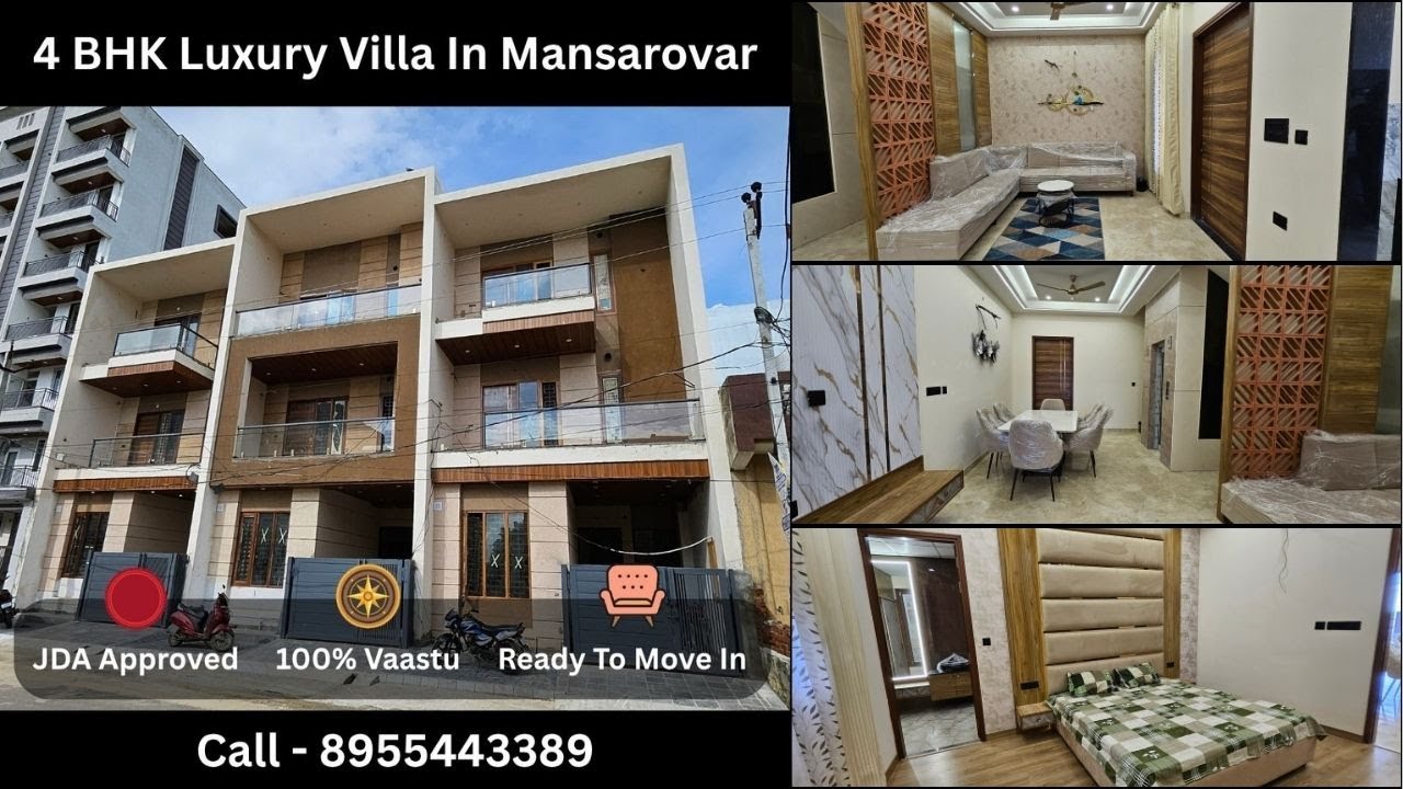 Luxury 4 BHK Villa in Mansarovar