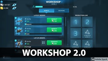 New Workshop 2.0 Feature - War Robots Test Server